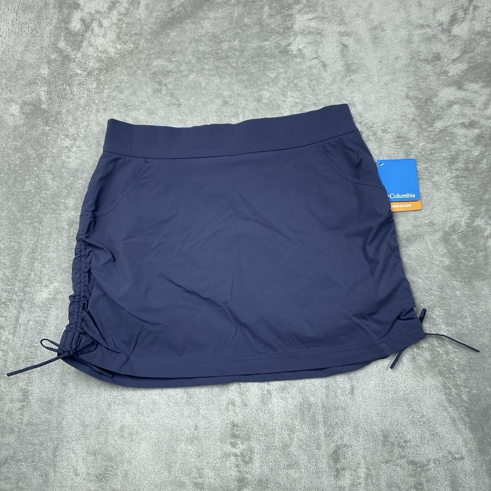 Columbia Women's L Active Fit Skirt Navy d1146